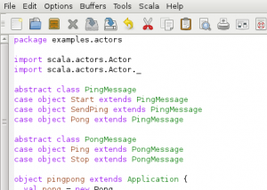 Scala screenshot
