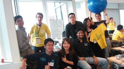 The Drimmit team at StartupWeekend Taipei 2