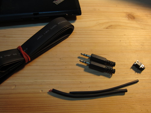 Parts for the first version of the adapter