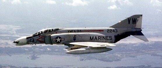 F-4B aircraft