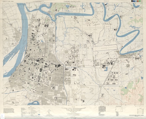 Taipei / Taihoku city plan